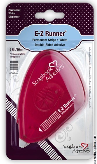 3L E Z Runner Permanent Double Sided Adhesive 3/8X33ft 3L E Z Runner Permanent Double Sided Adhesive 3/8X33ft