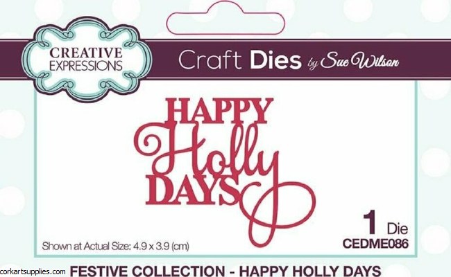 Sue Wilson Craft Die Festive C