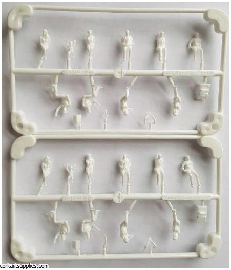 Model Sitting Figures 1:100 Model Sitting Figures 1:100