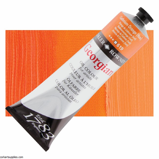 Georgian Oil Colour 225ml Cadmium Orange (Hue)