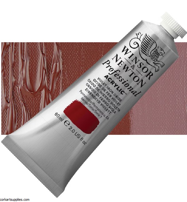 Violet Iron Oxide 60ml Artists' Acrylic Winsor & Newton