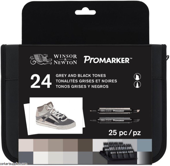 ProMarker Set 24pk Neutrals