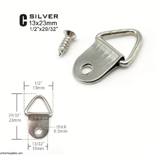 Picture D Rings 100pk