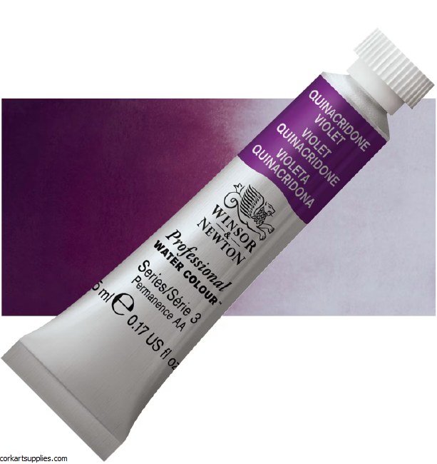 Artists Watercolour 5ml Quinacridone Violet S.3
