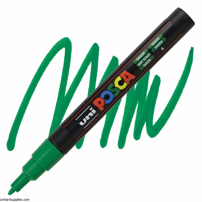 Posca PC-3M .9-1.3mm Green