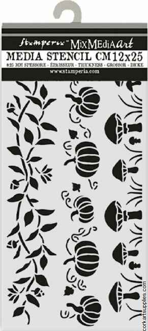 Stamperia Whispering Woods Thick Stencil 12x25cm