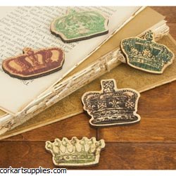 Prima Flowers Wooden Embellishments Crown Prima Flowers Wooden Embellishments Crown
