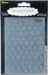 Darice Embossing Folder 4.25X5.75 Heart Background Darice Embossing Folder 4.25X5.75 Heart Background