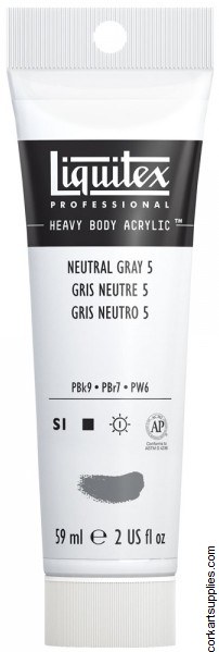 Liquitex 59ml Neutral Grey V 5 Series 1 Liquitex 59ml Neutral Grey V 5 Series 1