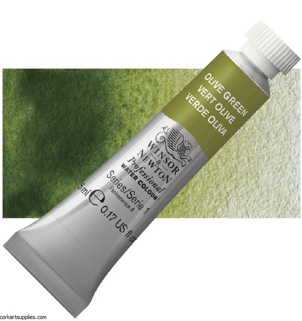 Artists Watercolour 5ml Olive Green