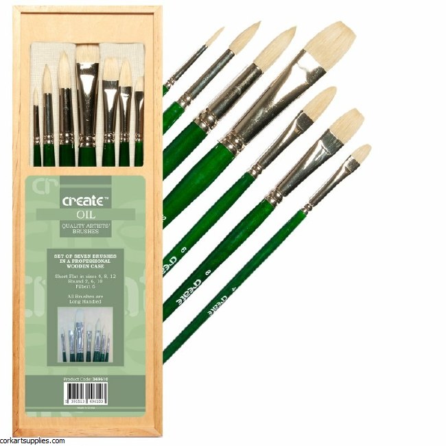 Create Oil Brush 7pk