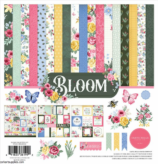 Carta Bella Bloom 12x12 Inch Collection Kit