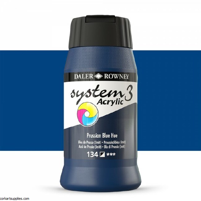 System 3 500ml Prussian Blue (Hue)
