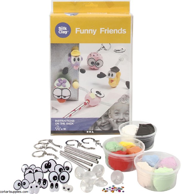 Funny Friends Silk Clay Kit 10pk