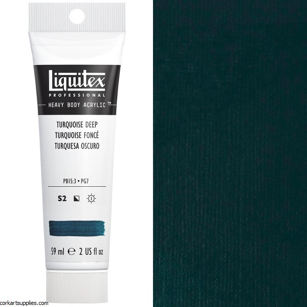 Liquitex 59ml Turquoise Deep Series 2 Liquitex 59ml Turquoise Deep Series 2