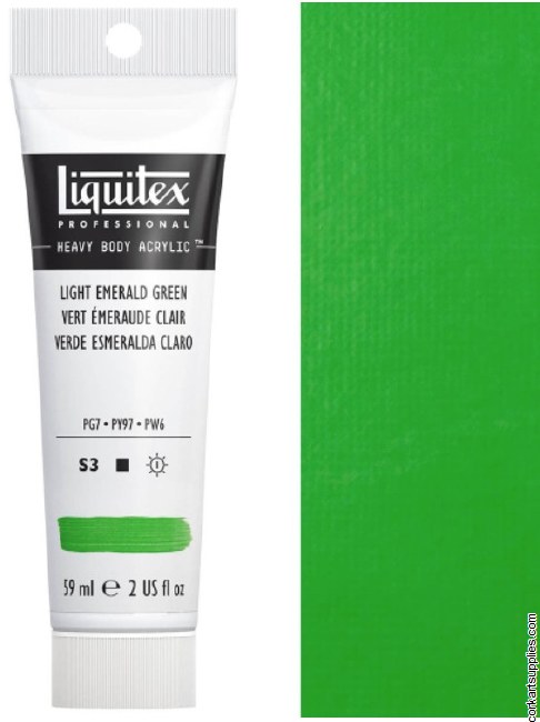Liquitex 59ml Light Emerald Green Series 3 Liquitex 59ml Light Emerald Green Series 3