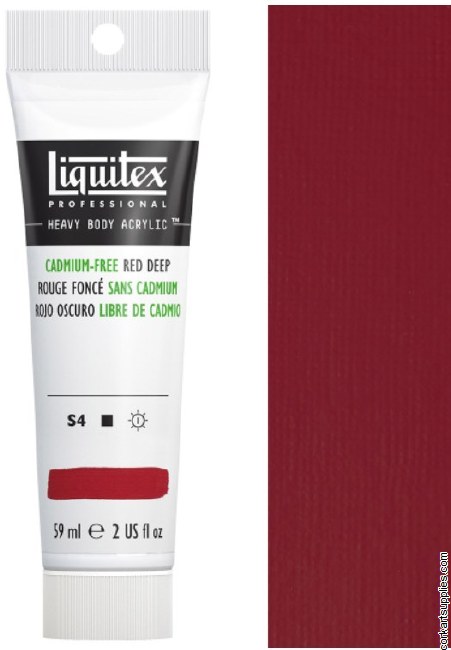 Liquitex 59ml Cadmium Red Deep Series 4 Liquitex 59ml Cadmium Red Deep Series 4