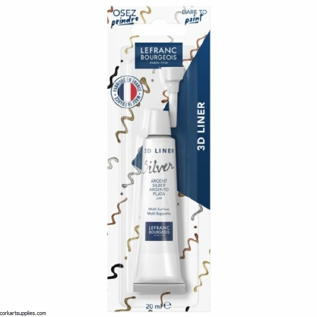 Vitrail 20ml Outliner Silver