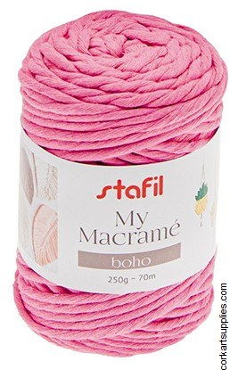 Macrame Cord 4mm 70M Rose Pink