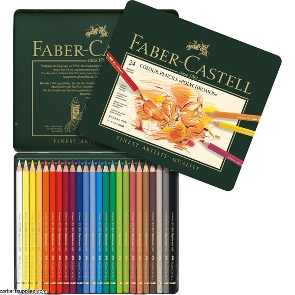 Polychromos Coloured Pencil 24 Pack