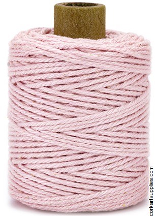 Cord Cotton 2mm 50m Baby Pink