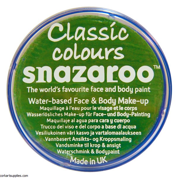 Snazaroo 18ml Bright Green Snazaroo 18ml Bright Green