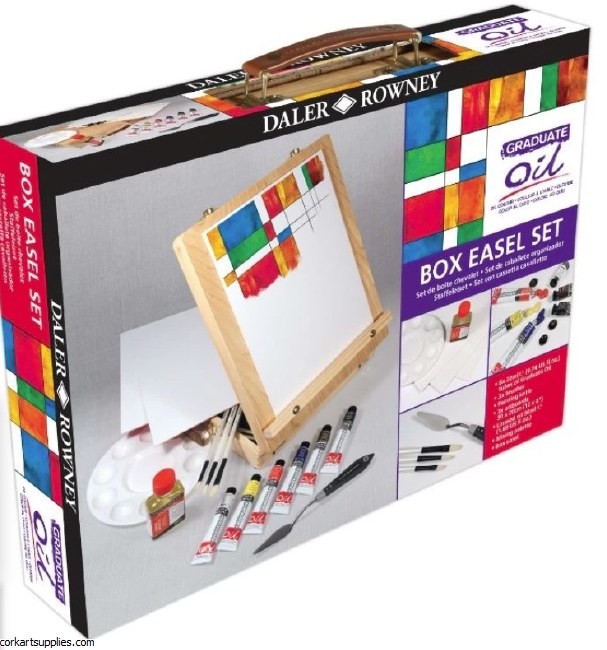 Graduate Easel Set Oil Wood Graduate Easel Set Oil Wood