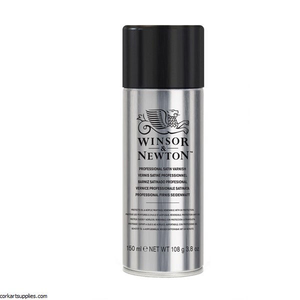 Winsor & Newton Aerosol 150ml Satin Varnish Professional