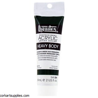 Liquitex 59ml Permanent Hooker Green (Hue) Series 1A Liquitex 59ml Permanent Hooker Green (Hue) Series 1A