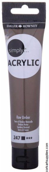 Simply Acrylic 75ml Raw Umber Simply Acrylic 75ml Raw Umber