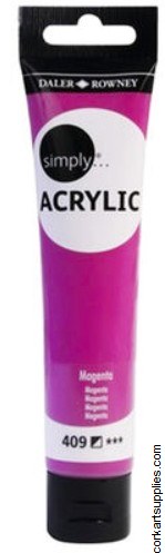 Simply Acrylic 75ml Magenta