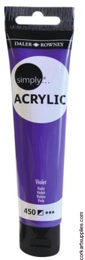 Simply Acrylic 75ml Violet