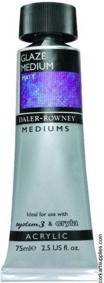 Daler Rowney Glaze Medium Matt 75ml Daler Rowney Glaze Medium Matt 75ml