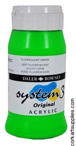 System 3 500ml Fluorescent Green