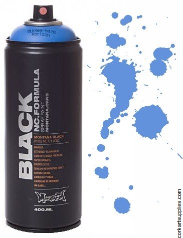 Montana BLACK Spray 400ml - Blue Horizon