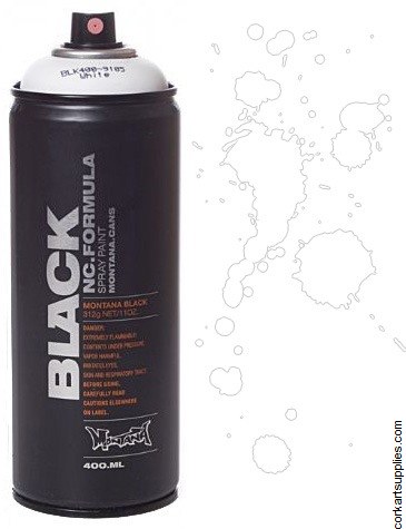 Montana BLACK Spray 400ml - White