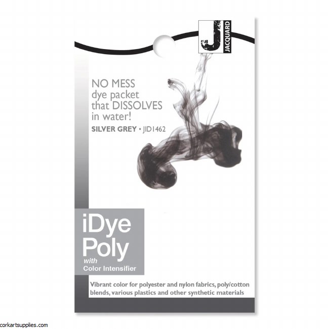 Jacquard iDye Polyester / Nylon 14gm Silver Grey