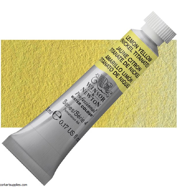 Artists Watercolour 5ml Lemon Yellow (Nickel Titanate)