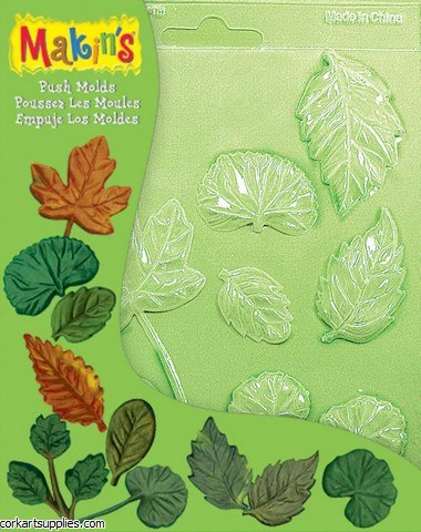 Push Mould Leaves 39001