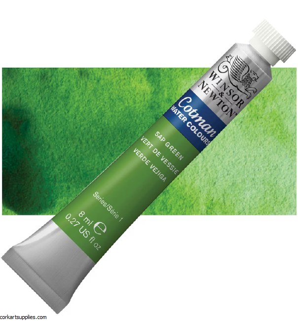 Cotman Watercolour 8ml Sap Green