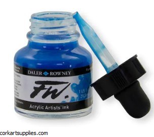 Fw Ink 29.5ml Fluorescent Blue Fw Ink 29.5ml Fluorescent Blue