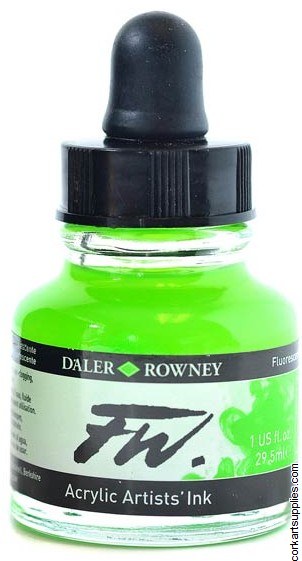 Fw Ink 29.5ml Fluorescent Grn Fw Ink 29.5ml Fluorescent Grn