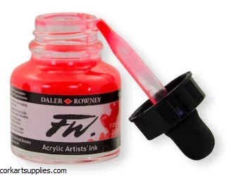 Fw Ink 29.5ml Fluorescent Red Fw Ink 29.5ml Fluorescent Red
