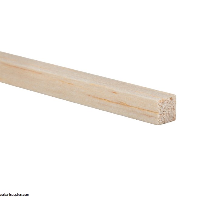Balsa Strip Square 10x10mm 1Mt