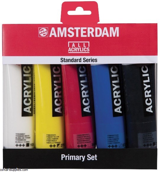 Amsterdam Acrylic 120ml 5pk^