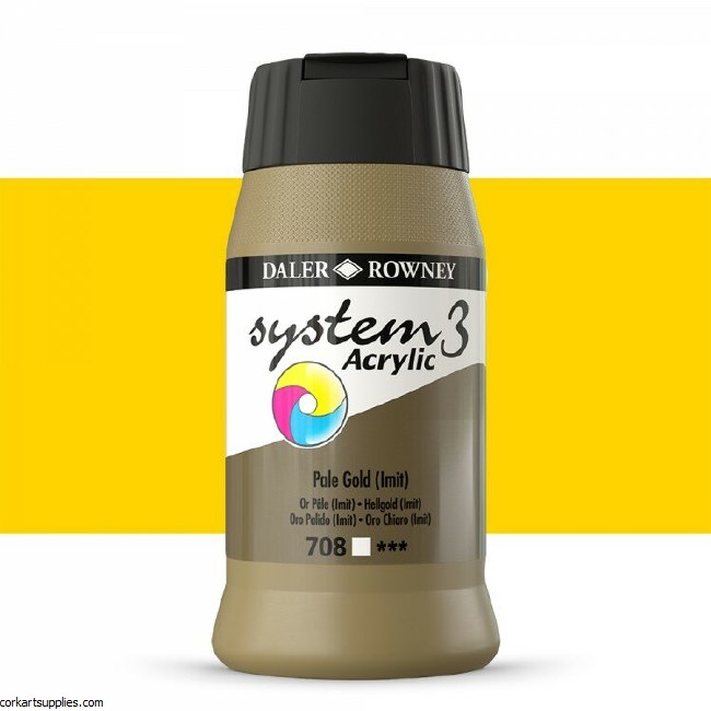 System 3 500ml Pale Gold (Imitation)