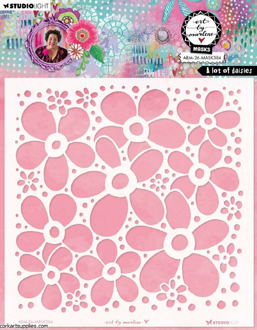 Art By Marlene A Lot of Daisies Mask