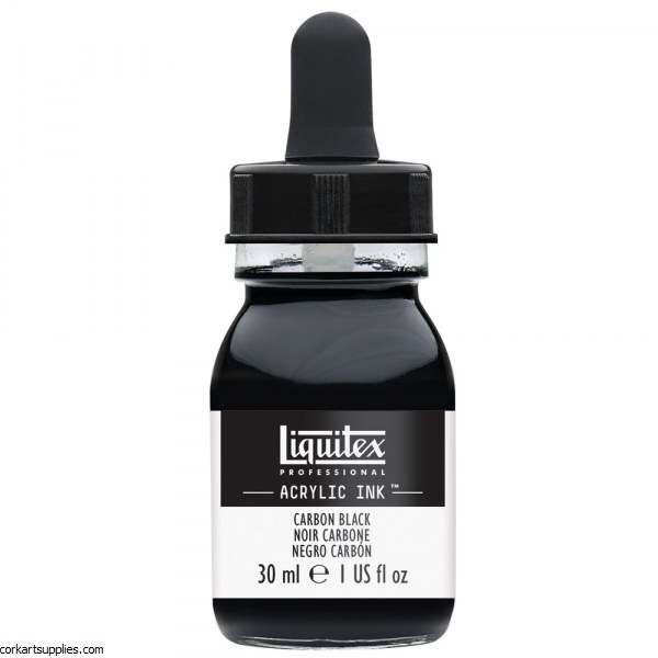 Liquitex Ink 30ml Carbon Black