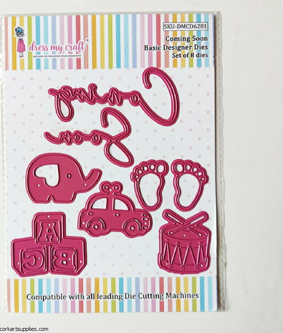 Dress My Craft Cutting Die Basic Designer Coming Soon