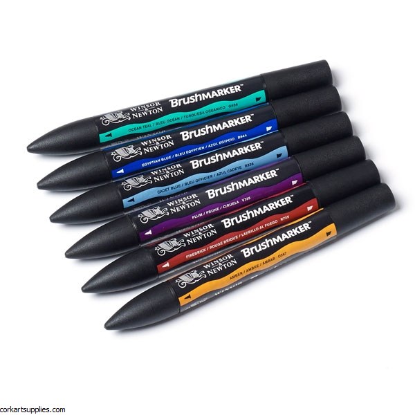 BrushMarker Set Rich Tone 6pk BrushMarker Set Rich Tone 6pk